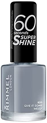 Rimmel London 60 Seconds Super Shine Nail Polish 806 Give It Some Welly - Beautynstyle