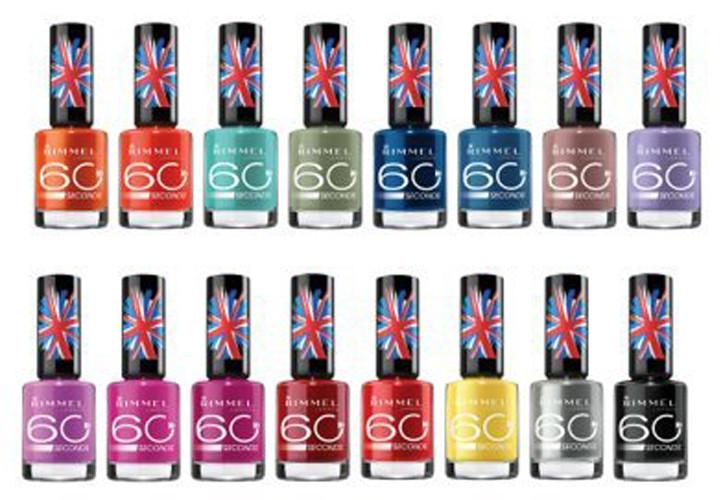 Rimmel 60 Second Nail Polish Pack Of 15 - Beautynstyle