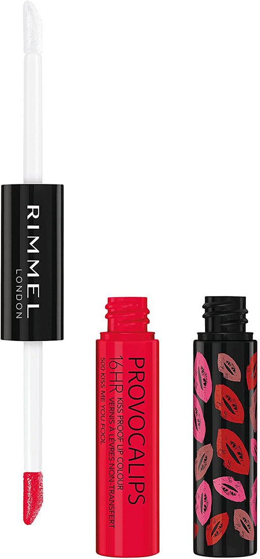 Rimmel London Provocalips 16HR Lipstick 500 Kiss Me You Fool - Beautynstyle