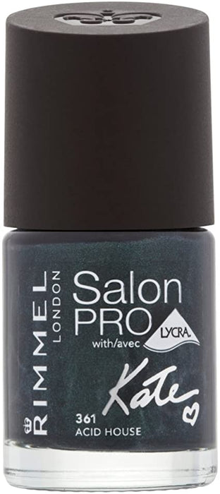 Rimmel London Salon Pro Lycra By Kate Nail Polish 361 Acid House - Beautynstyle
