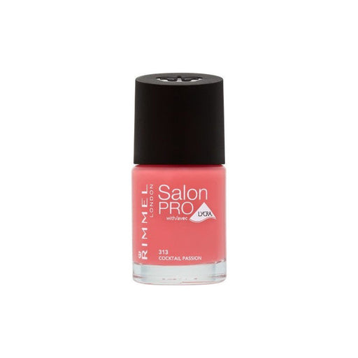 Rimmel London Salon Pro Lycra Nail Polish 313 Cocktail Passion - Beautynstyle
