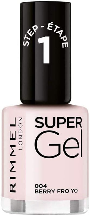 Rimmel London Super Gel Nail Polish 004 Berry For You - Beautynstyle