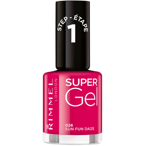 Rimmel London Super Gel Nail Polish 026 Sun Fun Daze - Beautynstyle