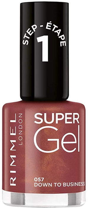 Rimmel London Super Gel Nail Polish 057 Down To Business - Beautynstyle
