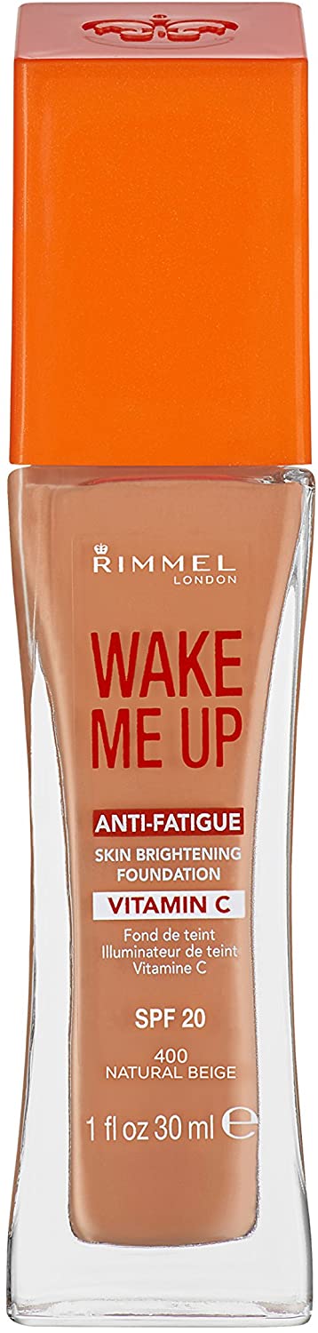 Rimmel London Wake Me Up Foundation 400 Natural Beige - Beautynstyle