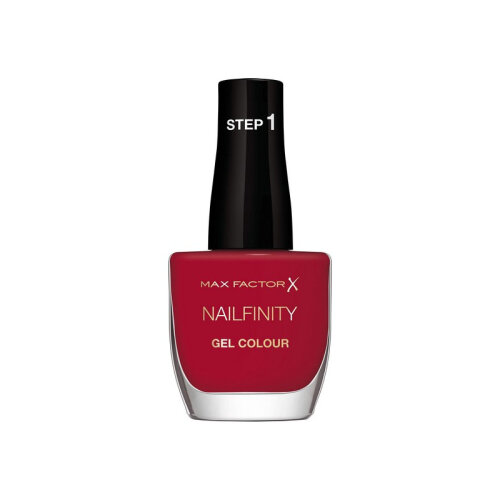Max Factor Nailfinity Gel Colour Nail Polish 310 Red Carpet Ready - Beautynstyle