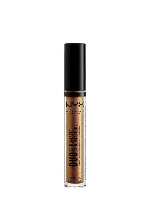 NYX Duo Chromatic Shimmer Lip Gloss 04 Fairplay - Beautynstyle