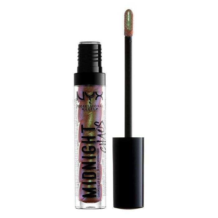 NYX Midnight Chaos Chromatic Lip Gloss 04 Undercover Gleam - Beautynstyle